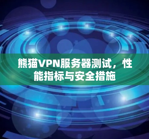 熊猫VPN服务器测试，性能指标与安全措施