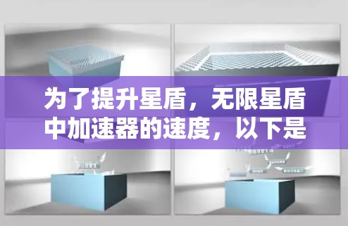 为了提升星盾，无限星盾中加速器的速度，以下是一些建议和步骤
