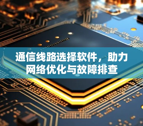 通信线路选择软件，助力网络优化与故障排查