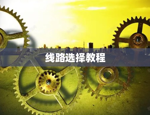 线路选择教程