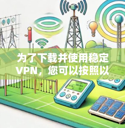 为了下载并使用稳定VPN，您可以按照以下步骤进行