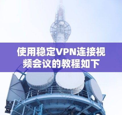 使用稳定VPN连接视频会议的教程如下