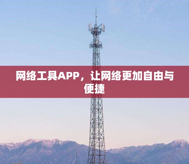 网络工具APP，让网络更加自由与便捷