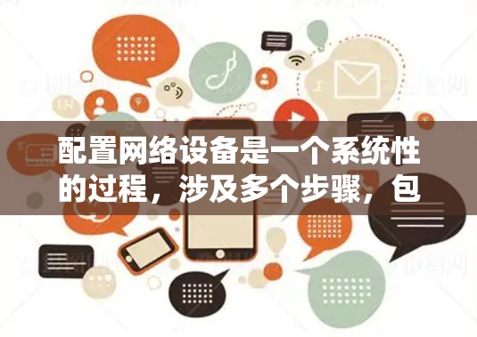 配置网络设备是一个系统性的过程，涉及多个步骤，包括安装、配置、连接、管理等方面。以下是一个详细的步骤指南