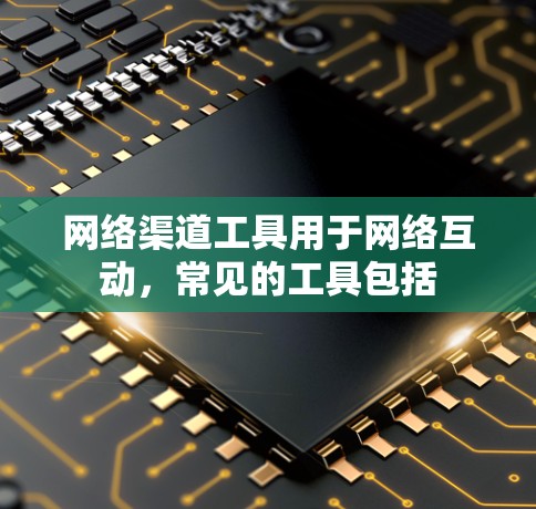 网络渠道工具用于网络互动，常见的工具包括