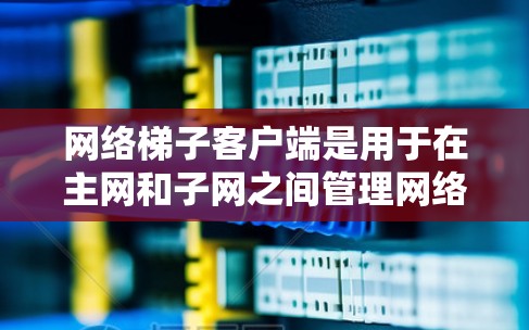 网络梯子客户端是用于在主网和子网之间管理网络连接的设备,主要功能包括连接子网间转换设备、管理子网划分、支持多子网间的连接以及提供IP地址转换和地址管理 网络梯子客户端是用于在主网和子网之间管理网络连接的设备,主要功能包括连接子网间转换设备、管理子网划分、支持多子网间的连接以及提供IP地址转换和地址管理